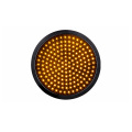 IP65 300mm Solar Powered Traffic Yellow Flashing Signal